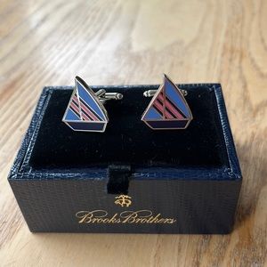 Brooks Brothers sailboat cufflinks